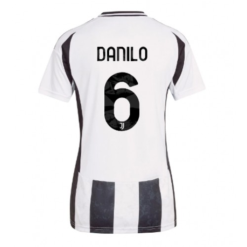 Fotbalové Dres Juventus Danilo Luiz #6 Dámské Domácí 2024-25 Krátký Rukáv